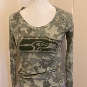 Seattle Seahawks Camo lighter thermal feel